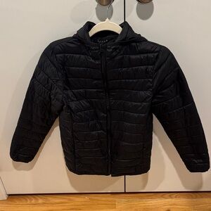 GAP Kids Water-Resistant Puffer Jacket - Black